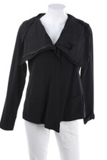 Zeitlos by Luana Jacke asymmetrischer Schnitt 3 = D 38 schwarz