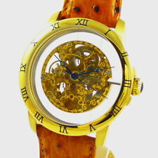 Raoul R.U. Braun Herren Armbanduhr - RUB 01-0028GL - skelettiert große Uhr 46mm