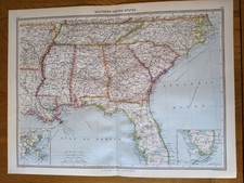 Antike Karte um 1906 -