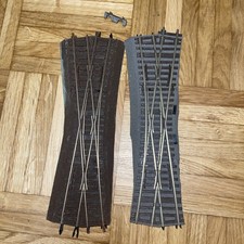 42546 2x Roco Line H0 Kreuzungsweichen EKW 15