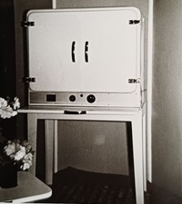 Haushaltsgerät 50er 60er Jahre Kühlschrank Ofen Fernseher Backofen Radio ? Foto