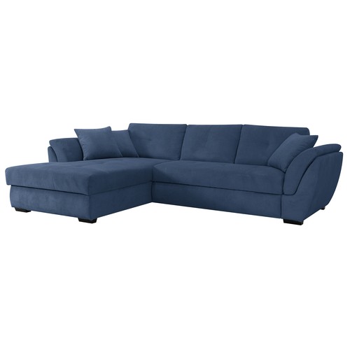 Ecksofa dunkelblau - ecksofa,
