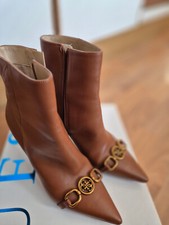 Guess Stiefeletten Gr 36 cognac mit goldener Schnalle