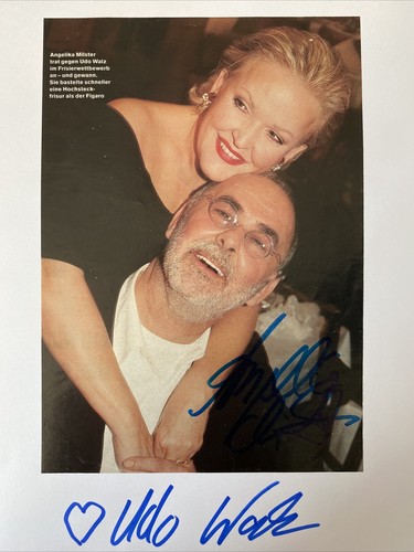 Autogramm udo walz - walz, und