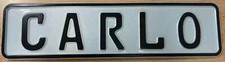 Original Mini KFZ Kennzeichen Nummernschild 290x75 mm Kettcar, Bobby Car,