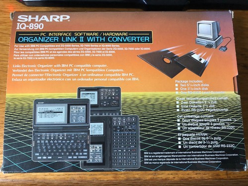 Sharp 890 interface - sharp,