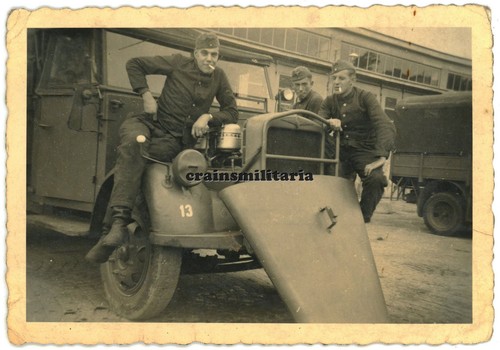 Orig foto lkw mechaniker in - foto,