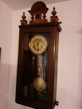 Regulator Wanduhr Pendeluhr (Gustav Becker ) Antiquität (70 cm X 27 cm X 17cm)