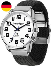 Sprechende Uhr Mit Deutscher Stimme Und Großen Zahlen, Selbsteinstellend Für Seh