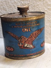 Antike Blechdose " Speedoel " m. Flügel um 1920 schönes Belegstück Tankstelle ⛽️