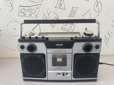 SANWA 7059 CASSETTENRADIO GHETTOBLASTER RETRO.RARITÄT in TOP ZUSTAND!