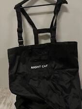 Night Cat Wathose Herren Damen Frauen Wathose Mit Stiefeln Wasserdichte Atmungsa