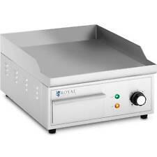 Elektro Grillplatte Griddleplatte Bratplatte 350 x 380 mm glatt 2.000 W