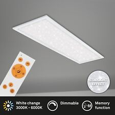 Briloner Ultraflaches CCT LED Panel Sternenhimmel weiß 1xLED/24W Deckenleuchte 