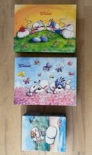 Diddl Schmuckkästchen Schatztruhe 3 Stück Guter Zustand