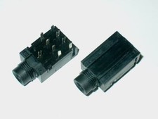 L90 - Headphone Jack 9pol. Stereo 6,3mm Kopfhöherbuchse Einbau Kunming Wersi