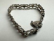 Massives Silber Torbein mit Herz gepunzt 10,79g weltweit erhältlich