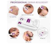 Etereauty 3 In 1 Rolle Microneedling Skin Rollens Reinigungsrollen Wallzen