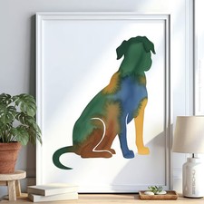 Hunde Tiere v51 Schablone