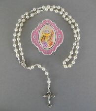 Rosenkranz Erstkommunion Mädchen + Schatulle Kelch bunt RL 524 -3