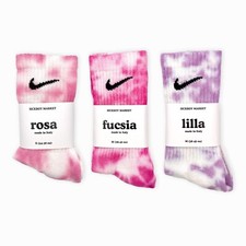 Nike Tie Dye Socken 3er Set 'Pink Pack'