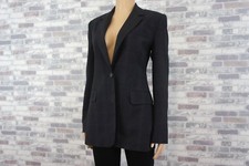 MICHAEL KORS EDLER DAMEN GEHROCK JACKETT FLEX LEINEN DUNKELGRAU  36