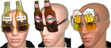 Party Brille Fun-Brille Karneval Fasching Sonnenbrille Kostüm Bier Spaß Festival