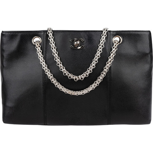 Chanel caviar leather bijoux - chanel,