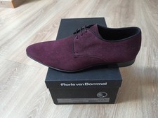 Floris van Bommel Derbys Camou Herren Schuhe Bordeaux Gr.42 - Neu + OVP  249,95€