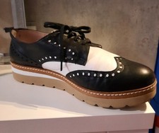 ausgefallener LEDERSCHUH Gr