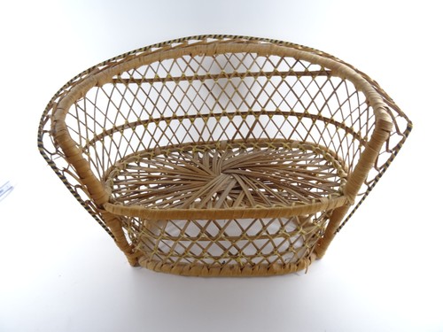 Vintage rattan deko - rattan,