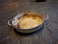 Emaille Waschschüssel Schüssel Dekoration Sammler