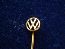 alte VW Anstecknadel 333 Gold