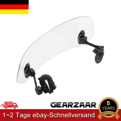 Einstellbar klar windschild - klar,