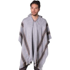 Poncho herren alpaka - poncho,