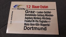 Zuglaufschild EC 12 EC 13