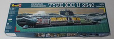 Revell 5078 U-Boot Type XXI U 2540 w/interior 1:144 NEU mit OVP