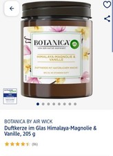 Duftkerze Air Wick Himalaya Magnolie Vanille 205g mit natürlichem Wachs