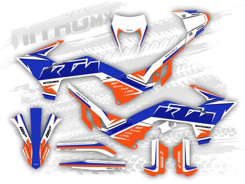 Grafik set passend ktm 125 - grafik,