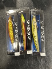 (3) Daiwa SP Minnow 6”