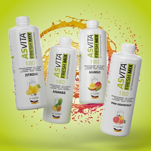 Asvita fresh mix flasche - 4x,