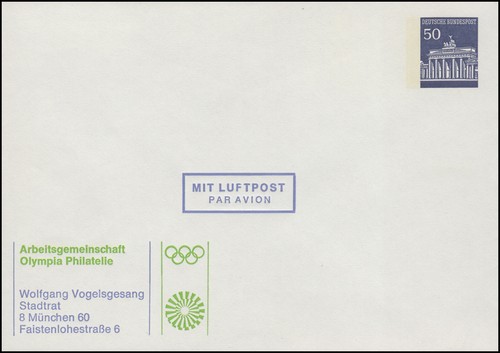Ag olympia philatelie - ag,