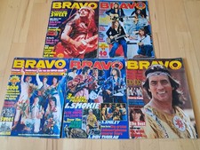 BRAVO - Konvolut 5 Zeitschriften von 1977 Abba, Sweet, Bay City Rollers, Smokie