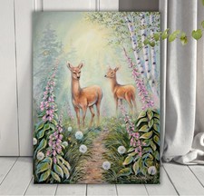 Rehe am Fingerhutpfad - Wald