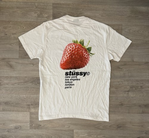 Stussy shirt weiß tee - stussy, t-shirt