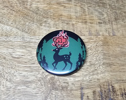 Rammstein anstecker pin button - rammstein,