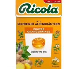 2x RICOLA o.Z.Box Ingwer