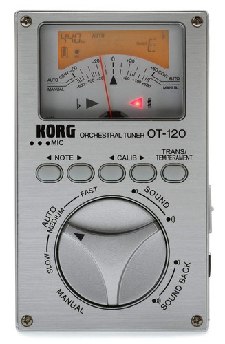 Korg 120 orchestral - ot-120, tuner