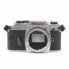 Nikon FG Kamera SLR analoge Spiegelreflexkamera Gehäuse Silber