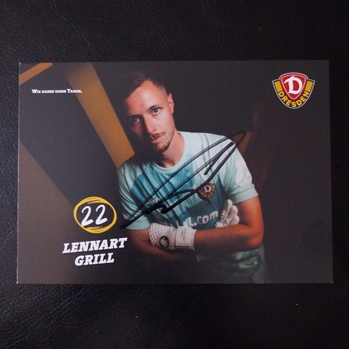 Autogrammkarte lennart grill - autogrammkarte,